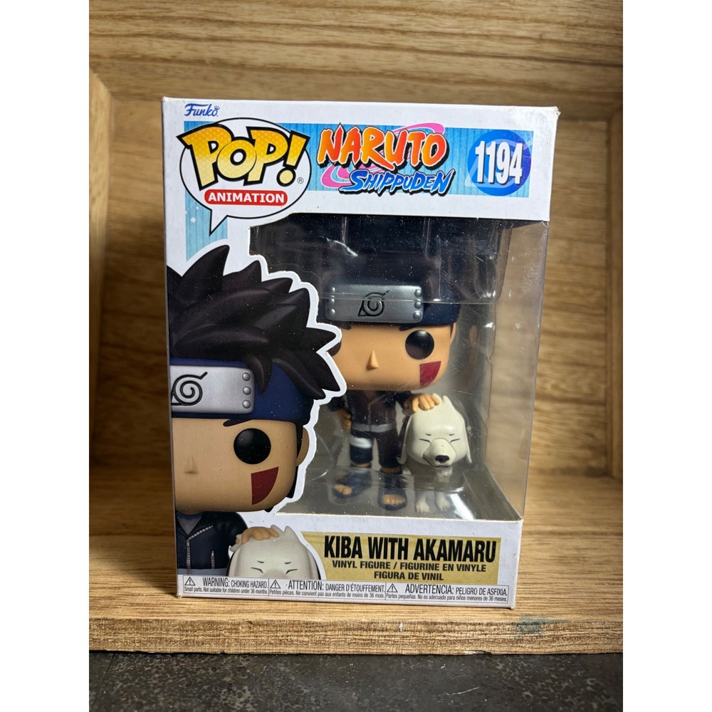 Naruto Shippuden Anime Kiba with Akamaru POP! Figure #1194